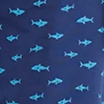 Pigiama uomo lungo cotone aperto cardigan FC2835 - mini shark