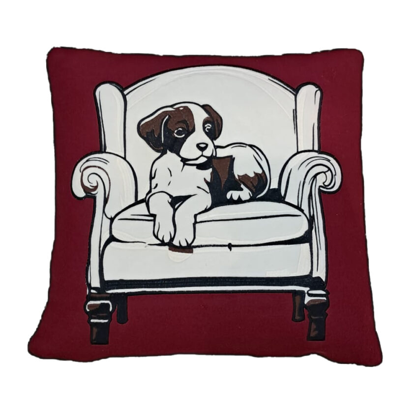 Cuscino decorativo Doggy Regina tegola